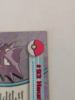 Haunter #93 - Topps Chrome Series 2 Pokemon Card Nm - Image 5