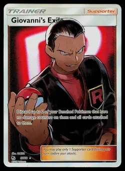 Pokemon Card Giovanni's Exile 67/68 Hidden Fates Ultra Rare - Image 1