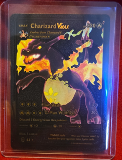 Pokemon TCG Charizard VMAX Foil Fire Dragon Card 43/Standard 2020 330 HP 100/300 - Image 1
