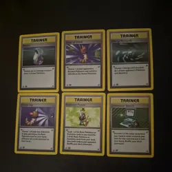 Pokemon 1999 Base Set 1st edition Shadowless trainer Cards NM-LP Condition - Image 1