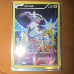 Pokemon TCG Arceus XY116 XY Promo Holo English 2016 Basic 130 HP Card - Image 1