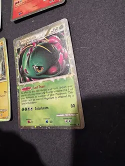 Pokemon TCG Vintage Holo 4 Card Lot - Shaymin Raikou Meganium Typhlosion 2009 - Image 4