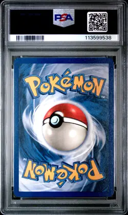 1999 POKEMON FOSSIL #21 HAUNTER PSA NM-MT 8 - Image 2
