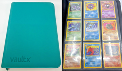 Pokemon Cards - Complete Uncommon & Common Fossil Set + Folder - NM - Image 1