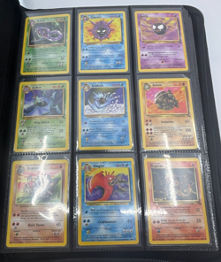 Pokemon Cards - Complete Uncommon & Common Fossil Set + Folder - NM - Image 2