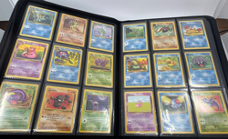 Pokemon Cards - Complete Uncommon & Common Fossil Set + Folder - NM - Image 3