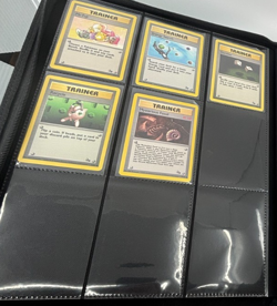 Pokemon Cards - Complete Uncommon & Common Fossil Set + Folder - NM - Image 4