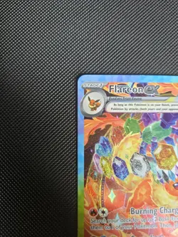 Pokemon TCG Flareon EX Prismatic Evolutions Card 146/131 Sir Illustration Rare - Image 4