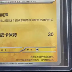 Pokemon Pikachu TCG Card 0706/09 Gem Pack Vol 1, Baby Shiny, Chinese Edition #3 - Image 4