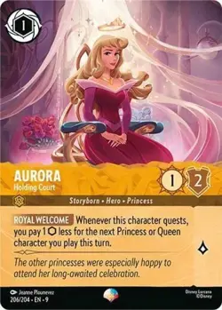 ~ Aurora - Holding Court (Epic) ~ NM Holofoil ~ Fabled ~ - Image 1