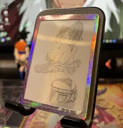 Dimensional Roaming Lenticular Rare Card Waifu Yelan Serialized Card - Image 1