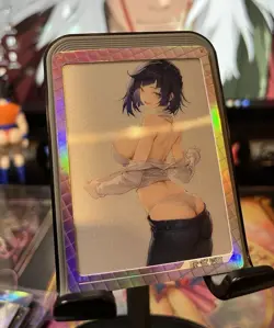 Dimensional Roaming Lenticular Rare Card Waifu Yelan Serialized Card - Image 3