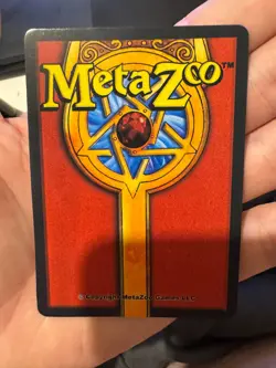 Sinkhole Sam MetaZoo 1st Edition Pre-Release Sample Card NM/LP - Image 2