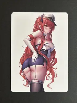 💗 Azur Lane sexy ACG card Hentai Sexy Goddess Waifu Anime Doujin Card💗💗💗 - Image 1