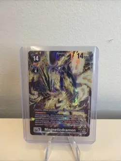 Digimon Card Game Magneticdramon EX10-036 SR Alt Art Sinister Order - Image 1
