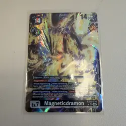 Digimon Card Game Magneticdramon EX10-036 SR Alt Art Sinister Order - Image 3