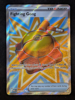 Fighting Gong 168/132 Mega Evolution Card mint Condition free shipping - Image 1