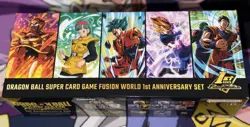 1st Anniversary Set Bundle - Fusion World Promotion Cards and Packs - Image 1