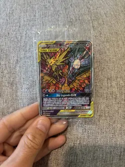 Pokemon TCG - Moltres Zapdos Articuno GX SM210, Hidden Fate Promo NEW SEALED - Image 1