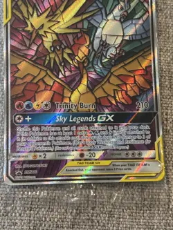 Pokemon TCG - Moltres Zapdos Articuno GX SM210, Hidden Fate Promo NEW SEALED - Image 2