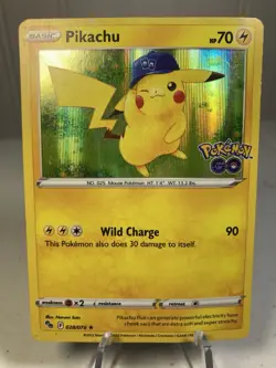 Pikachu 028/078 Pokemon GO 151 Holo NEAR MINT (NM) - Image 1