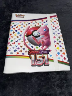 Pokemon TCG Scarlet & Violet 151 - Mew 9-Pocket Binder - Brand New Sealed - Image 1