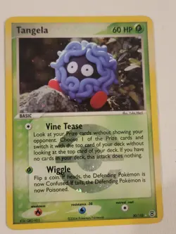 Pokemon TANGELA 30/112 (Reverse Holo Rare) FireRed LeafGreen - MP/Mod Play - Image 1
