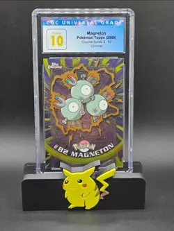 ⚡Pokemon Topps Chrome: Series 2: Magneton #82: CGC PRISTINE 10! POP 4! ⚡ - Image 1