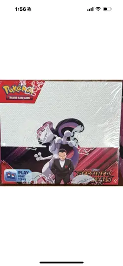 Pokemon TCG-Destined rivals Scarlet & Violet booster box Sealed New - Image 1