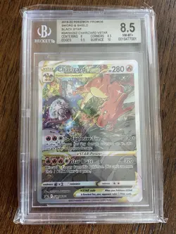 BGS 8.5 10 Sub Charizard VSTAR SWSH262 Sword & Shield Promo Holo Pokemon TCG - Image 1