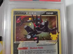 PSA 10 GRENINJA GOLD STAR CELEBRATIONS BLACK STAR PROMO 144 POKEMON 2021 - Image 3