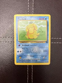 Pokemon TCG - Psyduck - 65/82 - Unlimited Team Rocket - MP Common (2000) - Image 1