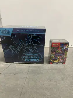 Pokemon Mega Evolution Phantasmal Flames Elite Trainer Box & Booster Bundle - Image 1