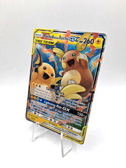 Raichu & Alolan Raichu GX 54/236 Unified Minds English Pokemon Tag Team NM - Image 2