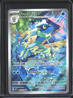 Frogadier 089/086 Shiny Rare ME04: Chaos Rising Pokemon NM/M - Image 1