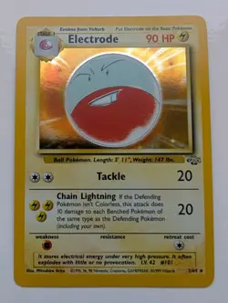 Electrode 2/64 - Pokemon Jungle Holo - NM - Clean Holo - Image 1