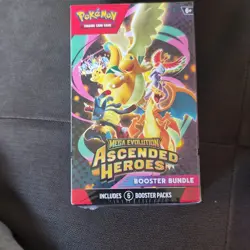 Pokemon TCG Mega Evolution: Ascended Heroes Booster Bundle 6 Packs English 2026 - Image 1