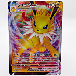 Pokemon TCG Jolteon VMAX 051/203 Ultra Rare Evolving Skies Eeveelution NM - Image 1
