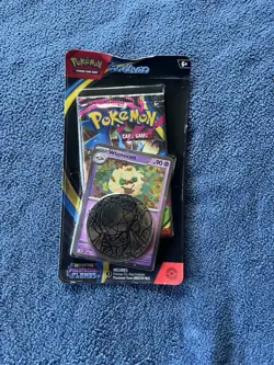 Pokemon TCG Phantasmal Flames Blister Pack Whimscott Promo & Coin New/sealed! - Image 1