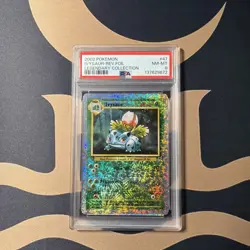 Pokemon Ivysaur 2002 Reverse Holo 47/110 Legendary Collection Psa 8 POP 243 - Image 1