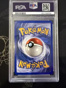 2002 POKEMON LEGENDARY COLLECTION #7 DARK RAICHU-REVERSE FOIL PSA 8 - Image 3