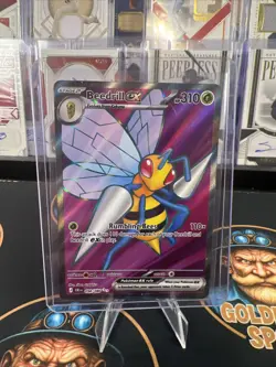 Beedrill EX 098/086 Full Art Double Ultra Rare Pokemon Chaos Rising ME04 NM - Image 1