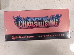 Pokemon TCG Mega Evolution: Chaos Rising Pokemon Center ETB English - Image 5