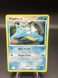 Pokemon - Kingdra Legends Awakened Holo Rare 2008! Old! Near Mint! NM! 7/146 - Image 2