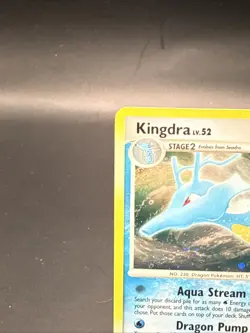 Pokemon - Kingdra Legends Awakened Holo Rare 2008! Old! Near Mint! NM! 7/146 - Image 5