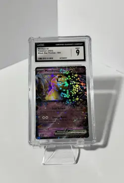 Mimikyu ex 004 SV Scarlet & Violet Promo Holo EX CGC 9 190HP Pokemon - Image 2