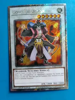 Near Mint Yugioh Goyo Guardian – Platinum Secret Rare - RA03-EN202 - Image 1