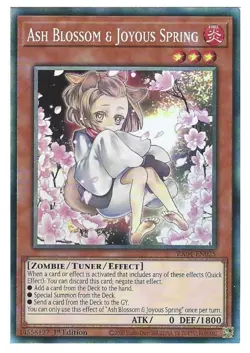 Collector's Rare : RA04-EN025 Ash Blossom & Joyous Spring - 1st Edition Yugioh - Image 1