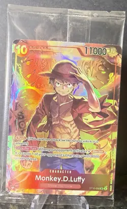One Piece! CCG Monkey.D.Luffy (Treasure Booster Set) - **SEALED** - Image 1