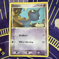 Shuppet - Legend Maker 63/92 Holo Pokemon TCG Card STAMPED! - Image 1